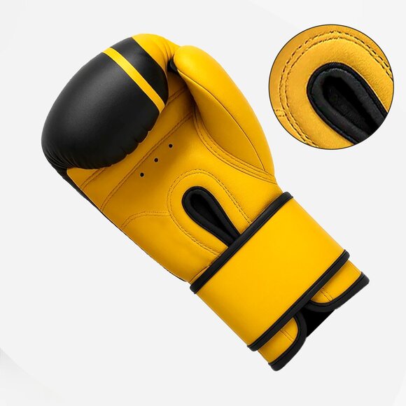 Stellman Boxing Gloves  Legend Comfortable & Leather Gloves for Gym & Home Use - Picture 3 of 7